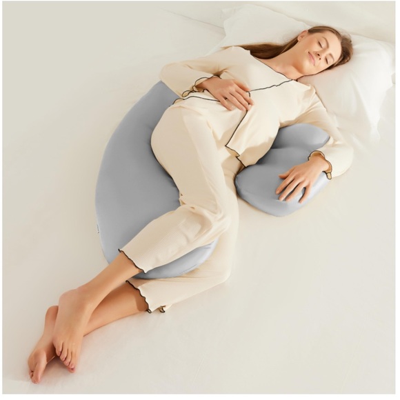 CozyRest Other - CozyRest Pregnancy ‘H-Shape Pillow’ Full Body Pillow-Light Gray